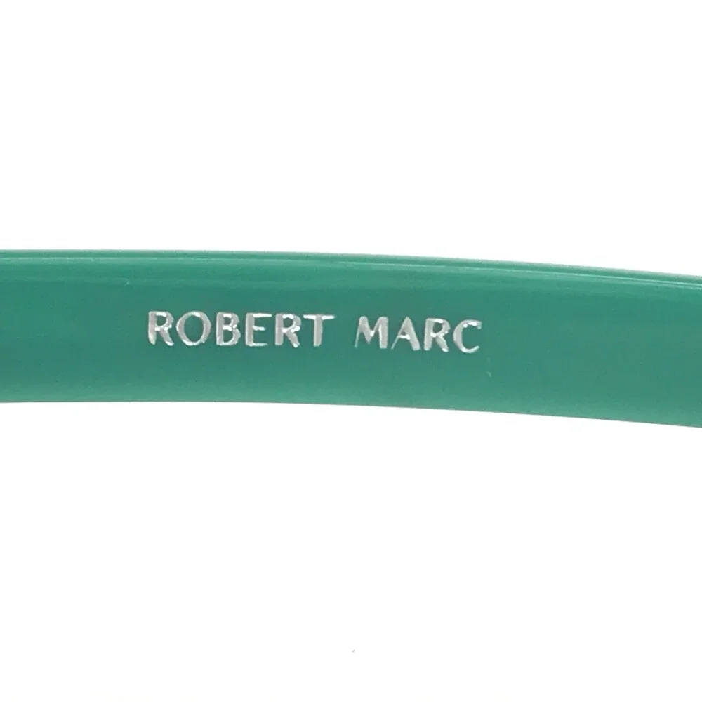 Robert Marc Eyeglasses Frames 681-223 Green Tortoise Square Thick Rim 50-17-135